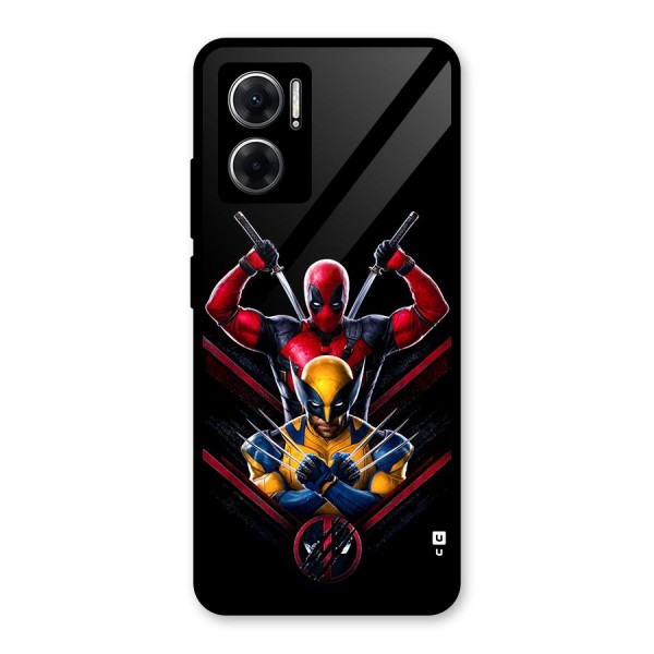 Logan And Wade Glass Back Case for Redmi 11 Prime 5G