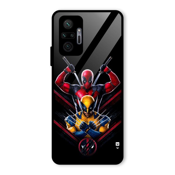 Logan And Wade Glass Back Case for Redmi Note 10 Pro Max