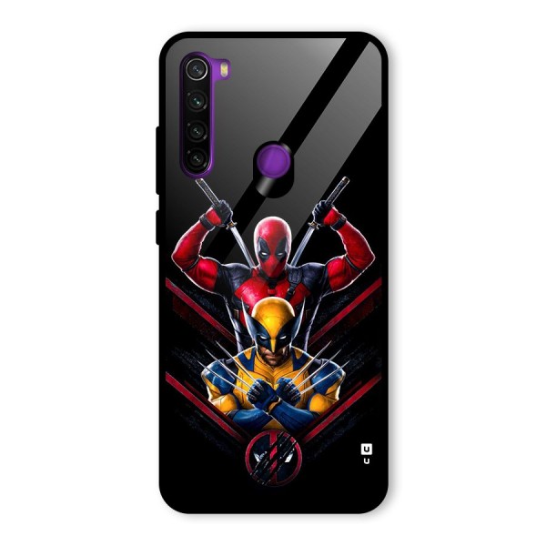 Logan And Wade Glass Back Case for Redmi Note 8