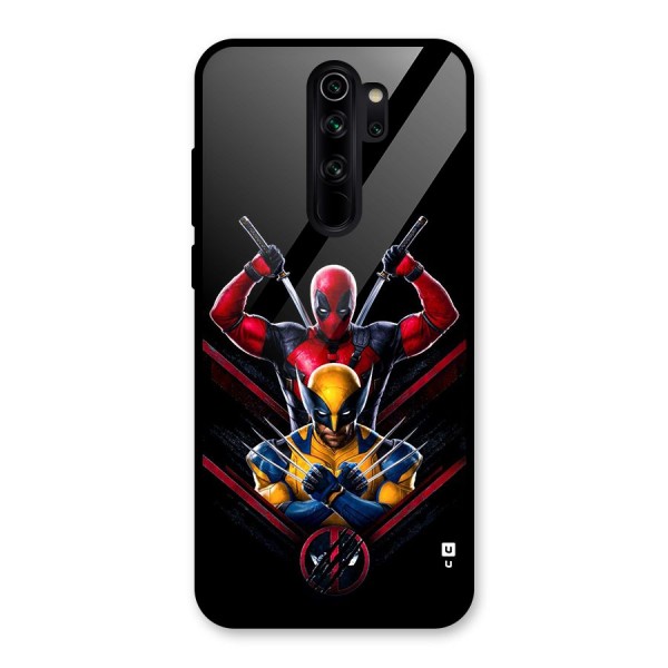 Logan And Wade Glass Back Case for Redmi Note 8 Pro