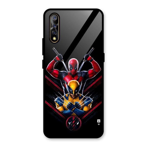 Logan And Wade Glass Back Case for Vivo S1