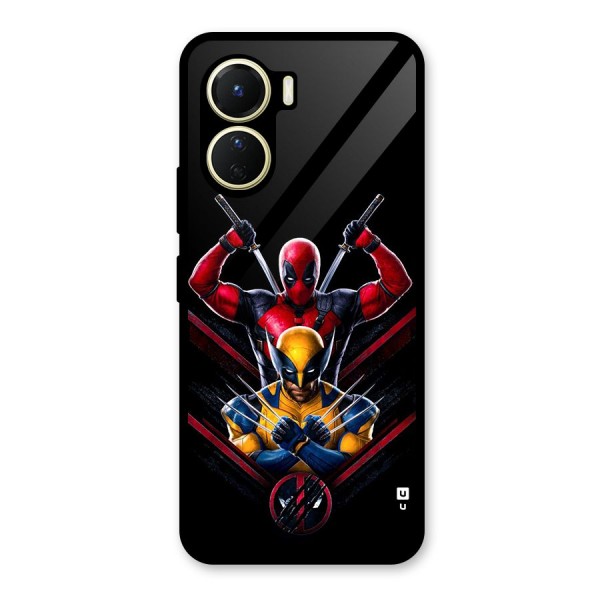 Logan And Wade Glass Back Case for Vivo Y16