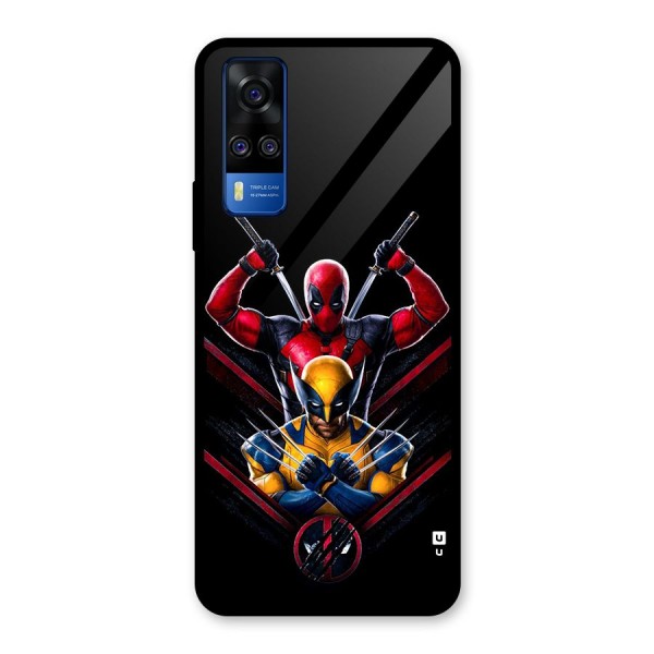 Logan And Wade Glass Back Case for Vivo Y51A