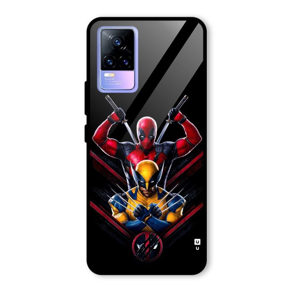 Logan And Wade Glass Back Case for Vivo Y73