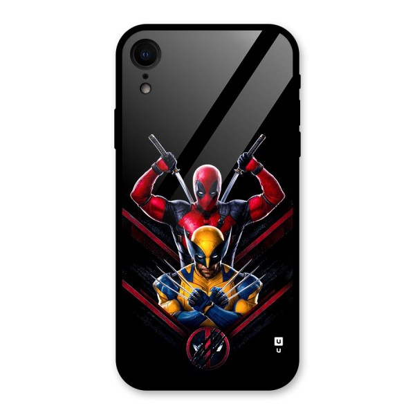 Logan And Wade Glass Back Case for iPhone XR