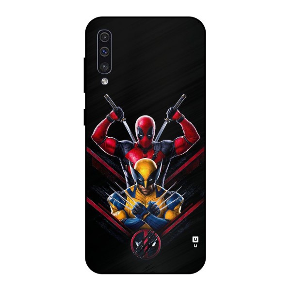 Logan And Wade Metal Back Case for Galaxy A30s