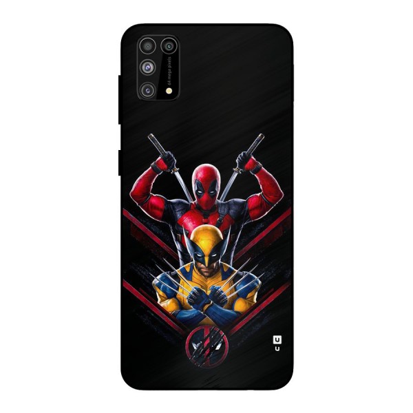 Logan And Wade Metal Back Case for Galaxy F41