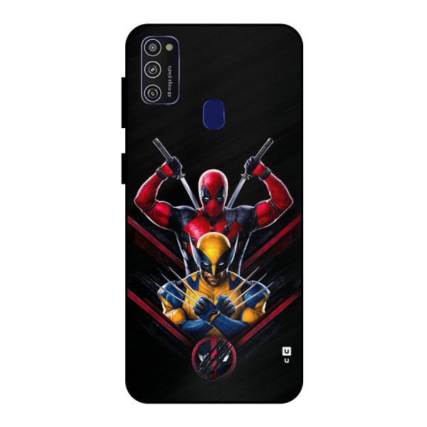 Logan And Wade Metal Back Case for Galaxy M30s