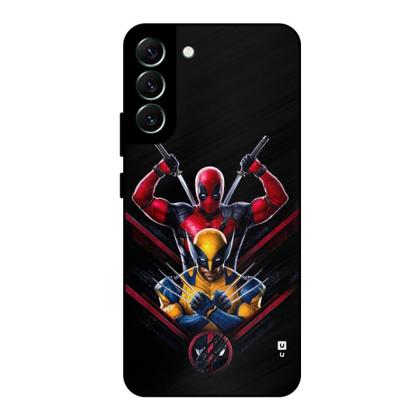 Logan And Wade Metal Back Case for Galaxy S22 Plus 5G