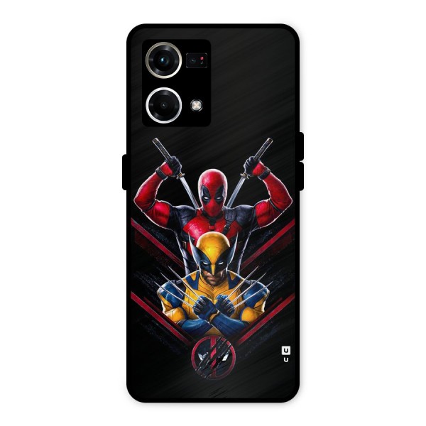 Logan And Wade Metal Back Case for Oppo F21 Pro 4G