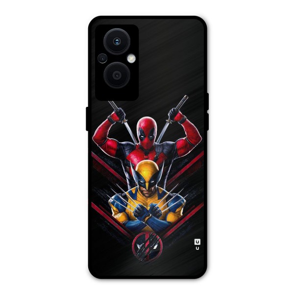 Logan And Wade Metal Back Case for Oppo F21s Pro 5G