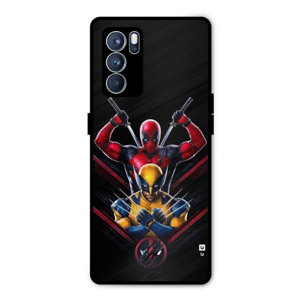 Logan And Wade Metal Back Case for Oppo Reno6 Pro 5G