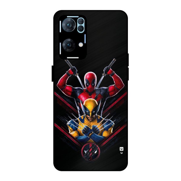 Logan And Wade Metal Back Case for Oppo Reno7 Pro 5G