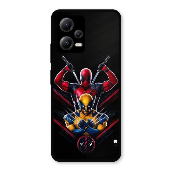 Logan And Wade Metal Back Case for Poco X5