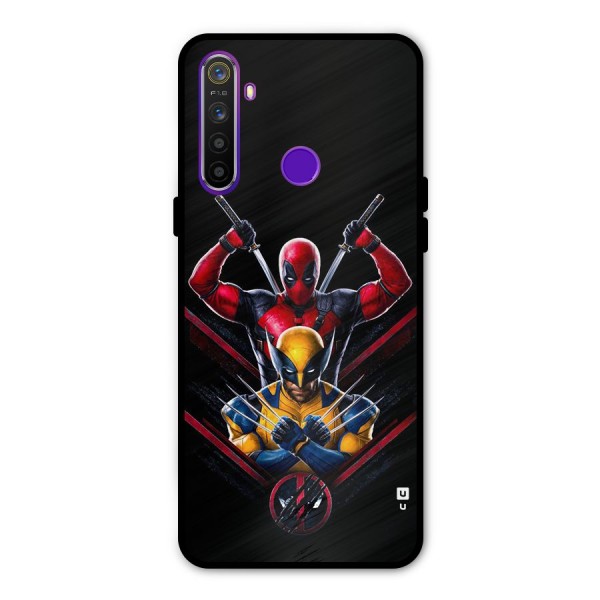 Logan And Wade Metal Back Case for Realme 5