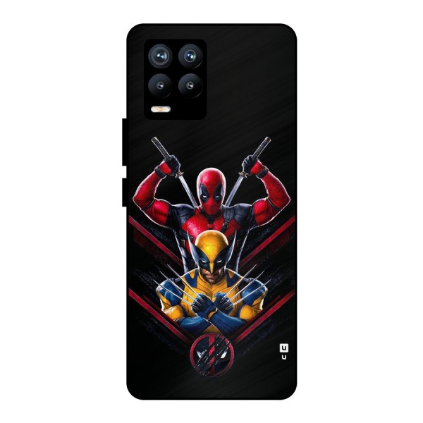 Logan And Wade Metal Back Case for Realme 8 Pro