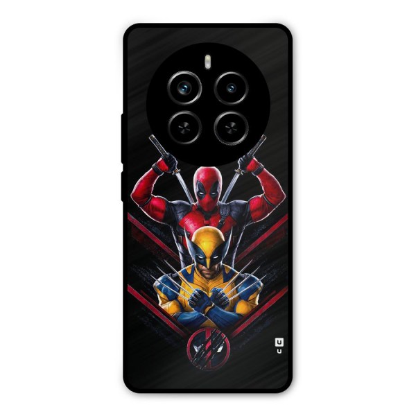 Logan And Wade Metal Back Case for Realme P1 Pro