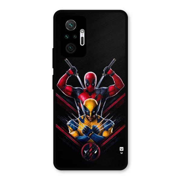 Logan And Wade Metal Back Case for Redmi Note 10 Pro