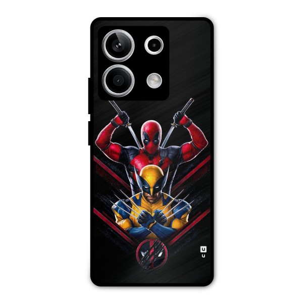 Logan And Wade Metal Back Case for Redmi Note 13 5G