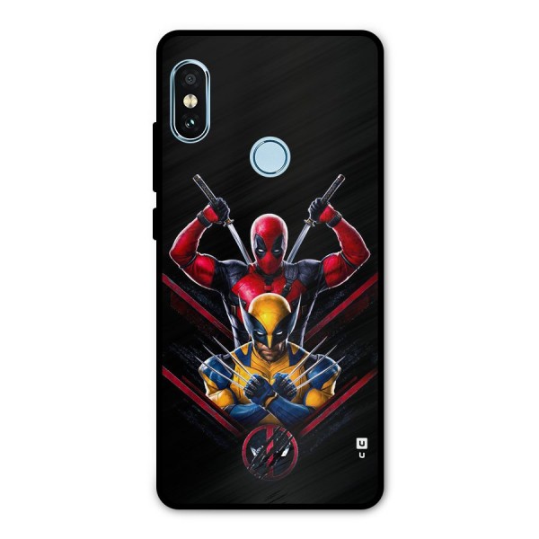 Logan And Wade Metal Back Case for Redmi Note 5 Pro