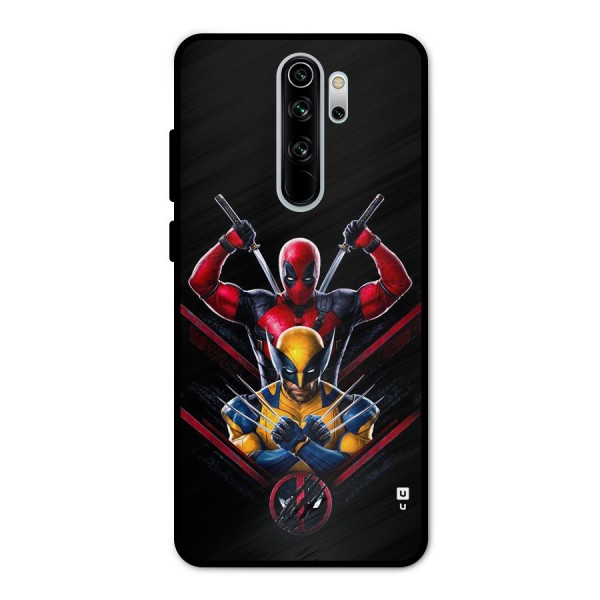 Logan And Wade Metal Back Case for Redmi Note 8 Pro