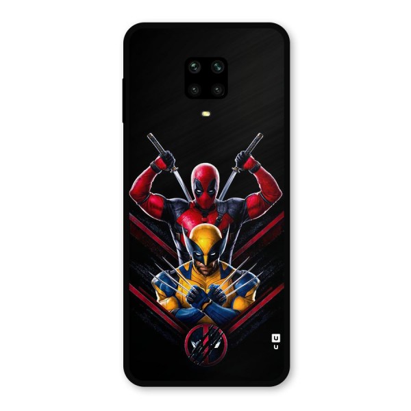 Logan And Wade Metal Back Case for Redmi Note 9 Pro Max