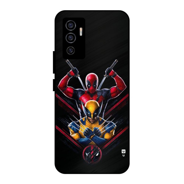 Logan And Wade Metal Back Case for Vivo V23e