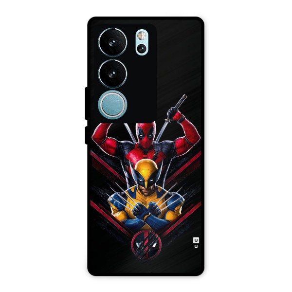 Logan And Wade Metal Back Case for Vivo V29