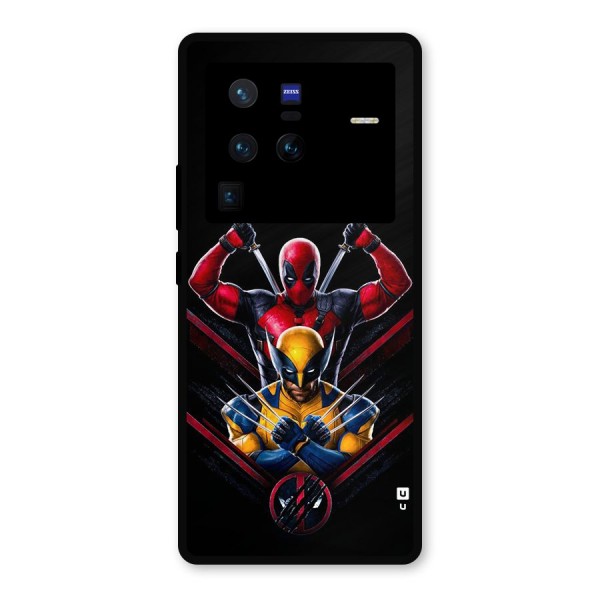 Logan And Wade Metal Back Case for Vivo X80 Pro