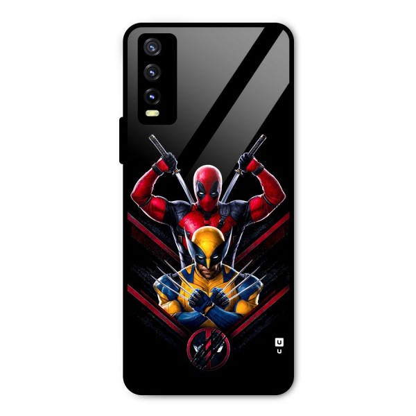 Logan And Wade Metal Back Case for Vivo Y20t