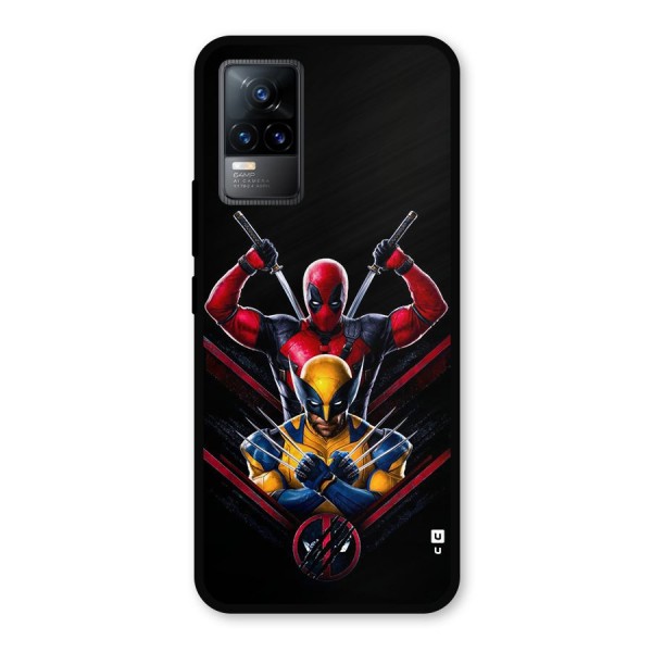 Logan And Wade Metal Back Case for Vivo Y73