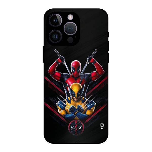 Logan And Wade Metal Back Case for iPhone 14 Pro Max