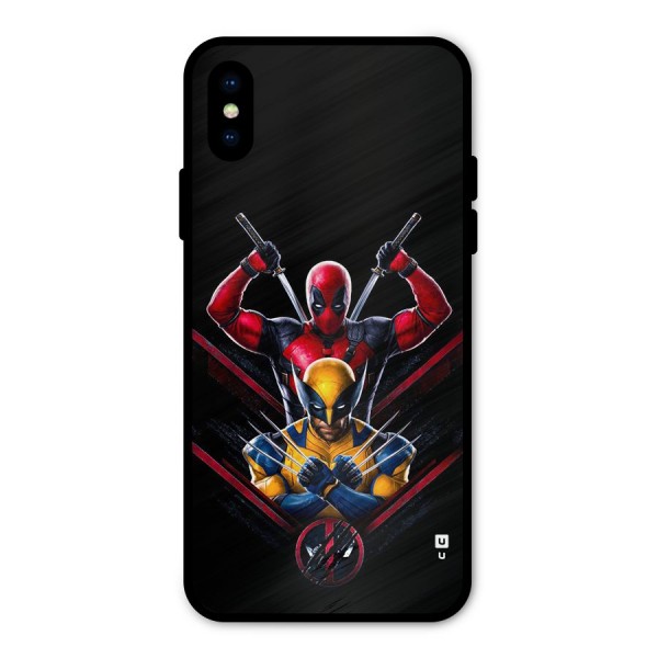 Logan And Wade Metal Back Case for iPhone XS