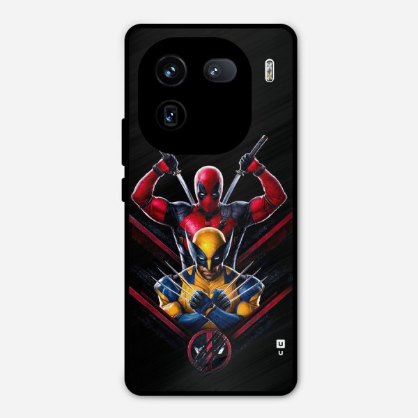 Logan And Wade Metal Back Case for iQOO 12