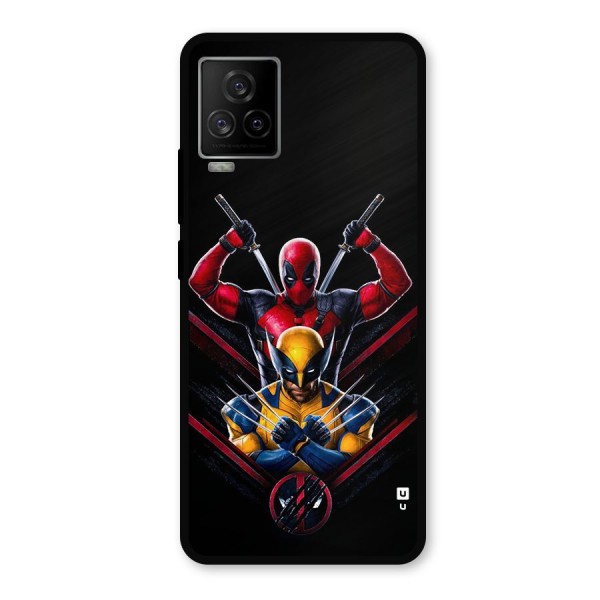 Logan And Wade Metal Back Case for iQOO 7 Legend 5G