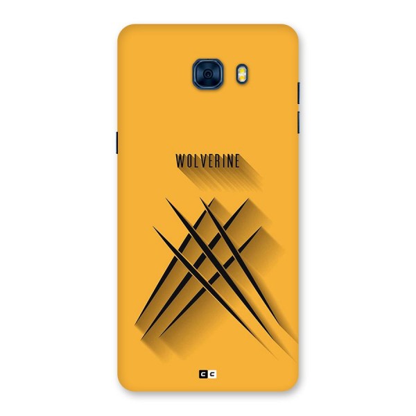 Logan Claw Back Case for Galaxy C7 Pro