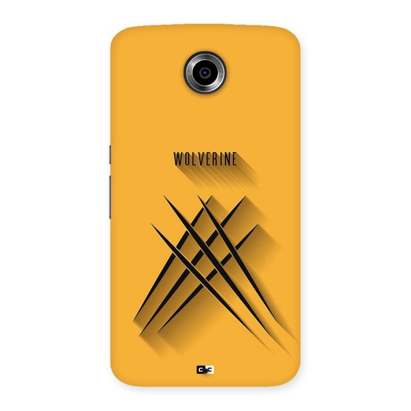 Logan Claw Back Case for Google Nexus 6