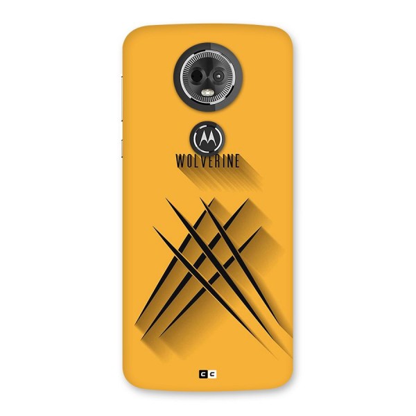Logan Claw Back Case for Moto E5 Plus