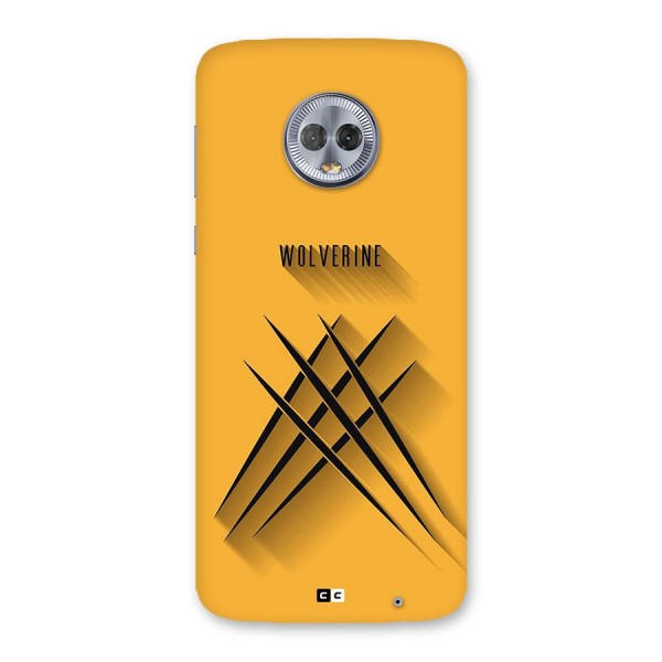 Logan Claw Back Case for Moto G6 Plus