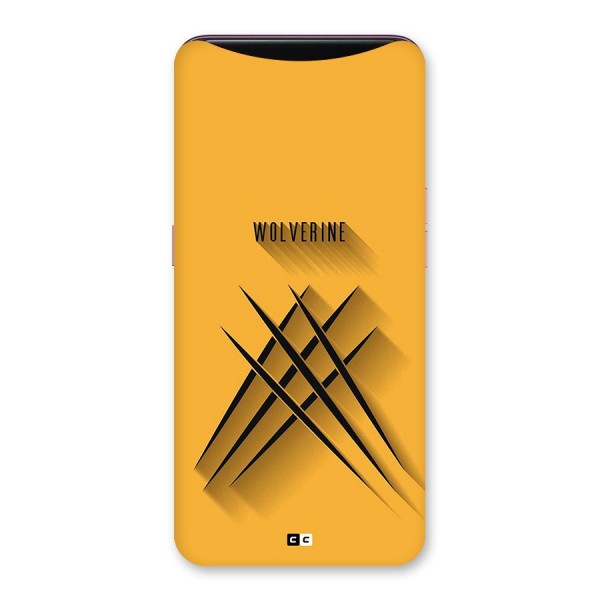 Logan Claw Back Case for Oppo Find X