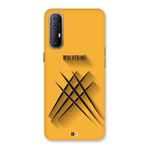 Logan Claw Back Case for Oppo Reno3 Pro