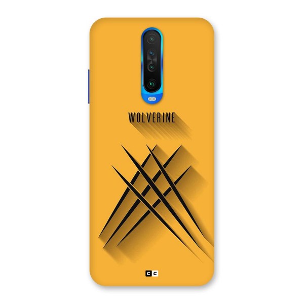 Logan Claw Back Case for Poco X2