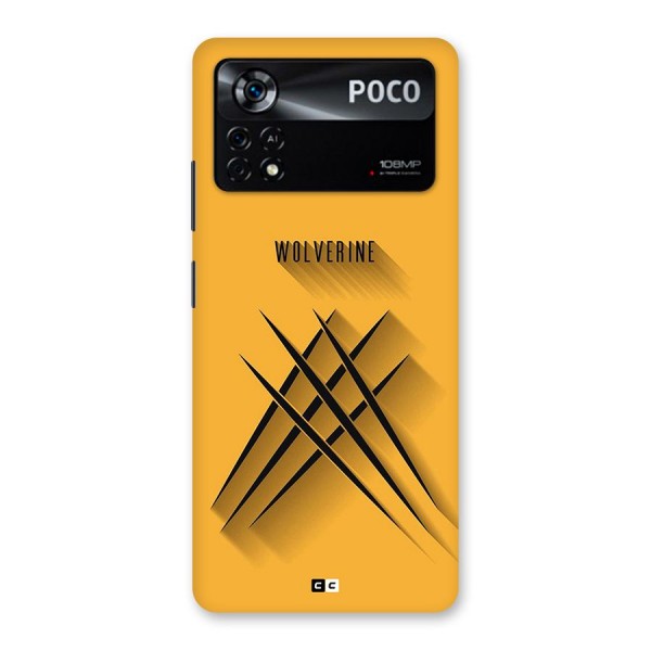 Logan Claw Back Case for Poco X4 Pro 5G