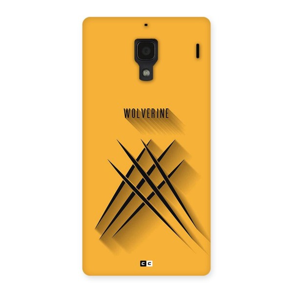 Logan Claw Back Case for Redmi 1s