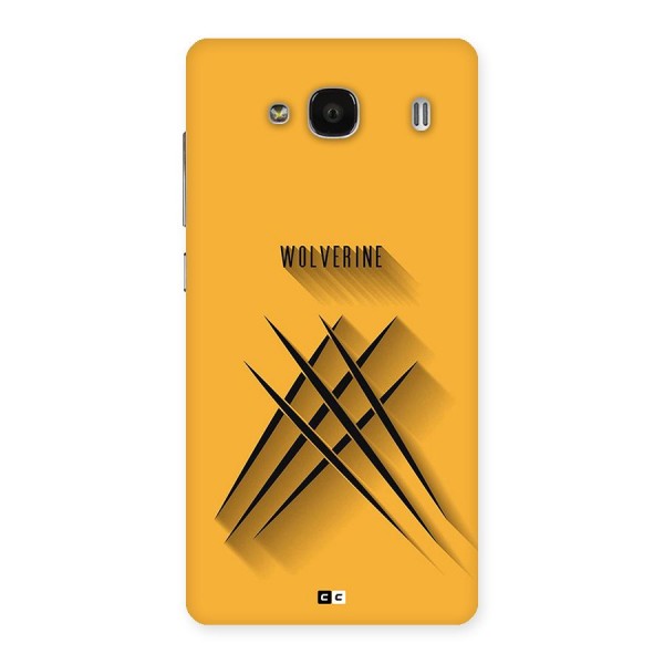 Logan Claw Back Case for Redmi 2