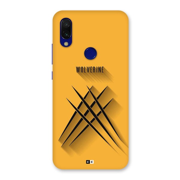 Logan Claw Back Case for Redmi 7