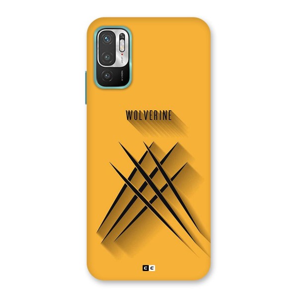 Logan Claw Back Case for Redmi Note 10T 5G
