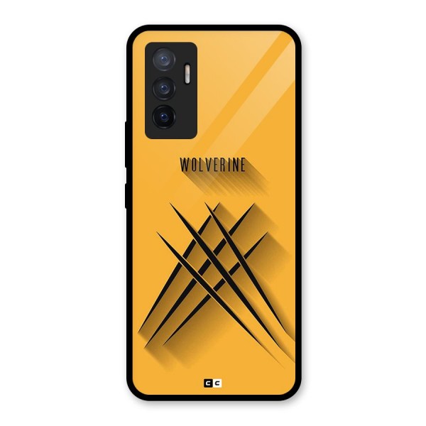 Logan Claw Glass Back Case for Vivo V23e