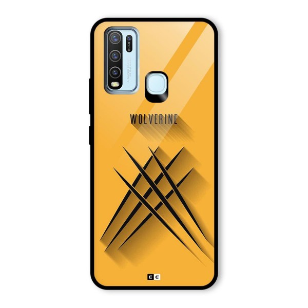 Logan Claw Glass Back Case for Vivo Y30