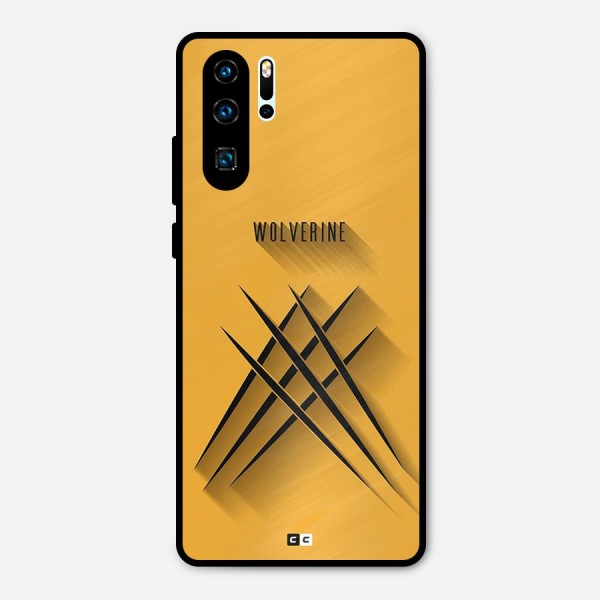 Logan Claw Metal Back Case for Huawei P30 Pro